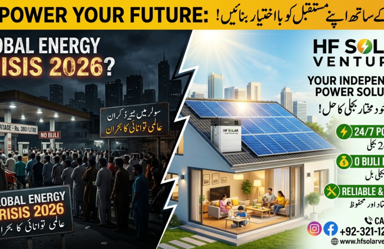 global energy crisis solar karachi